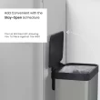 Home Zone Living 18.5 gal/70 Liter Kitchen Garbage Can Stainless Steel, Ocean Fog Home Zone Living 18.5 gal/70 Liter Kitchen Garbage Can Stainless Steel, Ocean Fog