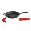 The Pioneer Woman Frontier Speckle 24-Piece Aluminum Non-Stick Cookware Combo Set, Red