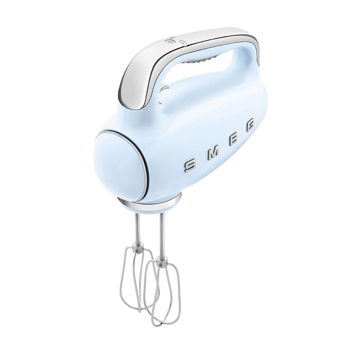 SMEG Pastel Blue 50's Retro Style Electric Hand Mixer with Set of Beaters, Set of Dough Hooks and Set of Whisks SMEG Pastel Blue 50's Retro Style Electric Hand Mixer with Set of Beaters, Set of Dough Hooks and Set of Whisks - Image 5