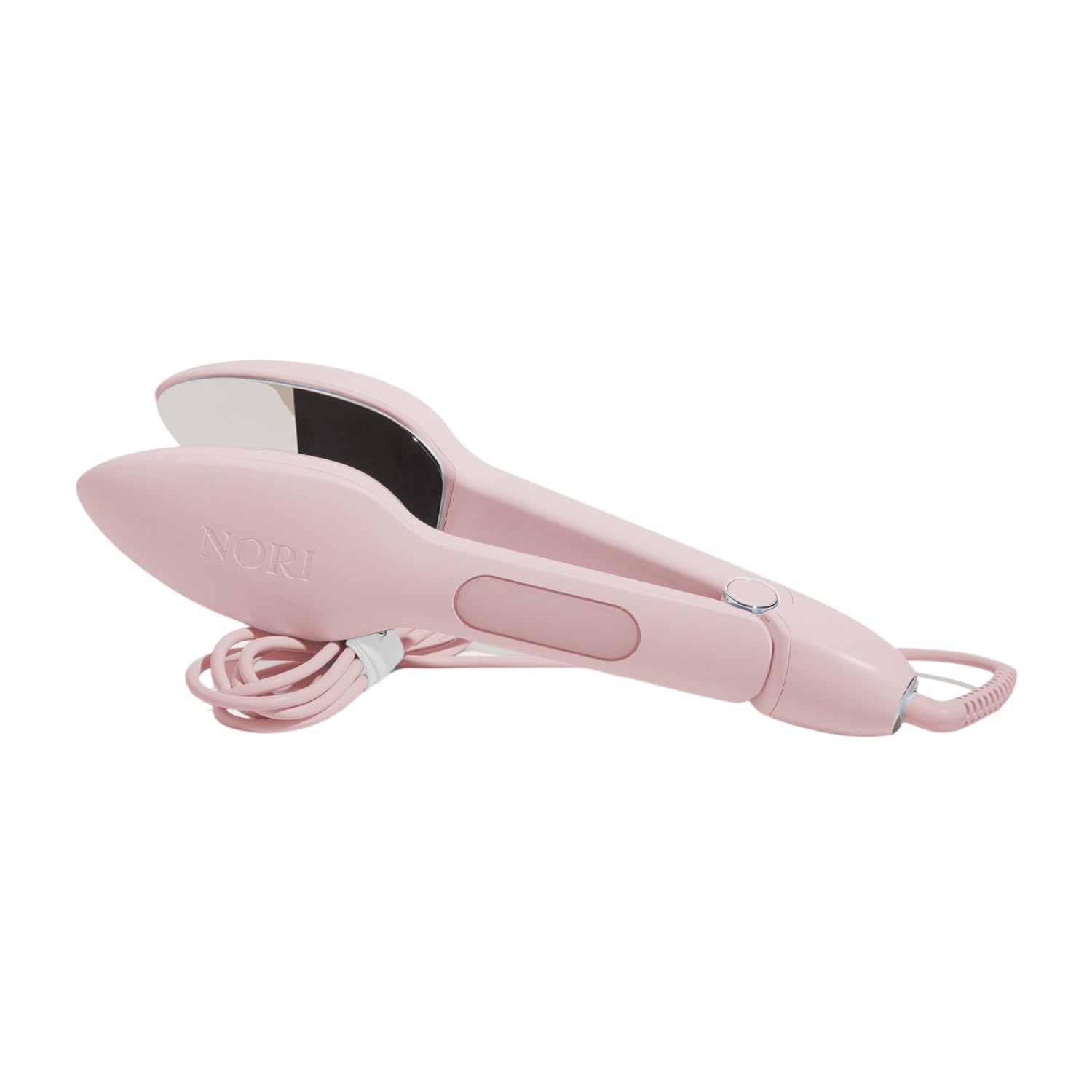 Nori Press Travel Steam Iron - Handheld Iron With Optional Steam Feature - No Ironing Board Required - Pink Nori Press Travel Steam Iron - Handheld Iron With Optional Steam Feature - No Ironing Board Required - Pink