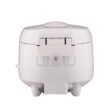 CUCKOO CR-0631F 6-Cup (Uncooked) / 12-Cup (Cooked) Micom Rice Cooker with Nonstick Inner Pot (White/Pink)