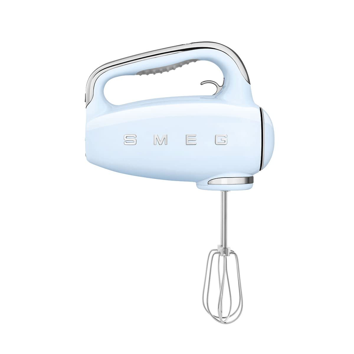 SMEG Pastel Blue 50's Retro Style Electric Hand Mixer with Set of Beaters, Set of Dough Hooks and Set of Whisks SMEG Pastel Blue 50's Retro Style Electric Hand Mixer with Set of Beaters, Set of Dough Hooks and Set of Whisks - Image 4