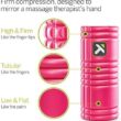 TRIGGERPOINT Performance Therapy Grid Foam Roller for Exercise, Deep Tissue Massage and Muscle Recovery, Original (13-Inch), Pink