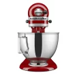 KitchenAid Deluxe 4.5 Stand Mixer, Empire Red with Flat Beater, Dough Hook, Whip