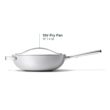 Caraway Non-Stick Stir Fry Pan - 12” Wok-Inspired Pan - Free From Forever Chemicals - High-Sloped Walls - Stainless Steel Handles - Gray