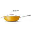 Caraway Non-Stick Stir Fry Pan - 12” Wok-Inspired Pan - Free From Forever Chemicals - High-Sloped Walls - Stainless Steel Handles - Marigold