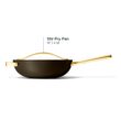 Caraway Non-Stick Stir Fry Pan - 12” Wok-Inspired Pan - Free From Forever Chemicals - High-Sloped Walls - Stainless Steel Handles - Black