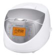 CUCKOO Micom Rice Cooker 6 Cup Uncooked / 12 Cup Cooked, Nonstick Small Rice Cooker White & Silver (CR-0632F)
