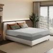 MLILY Ego Gray 14 inch Gel Memory Foam Mattress, King Mattress in a Box, Medium