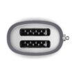 Smeg 50's Style Retro Aesthetic 2 Slice Toaster 6 Presets Extra Wide Slots Grey, TSF01GRUS