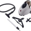 SALAV GS18-DJ Standing Garment Steamer with Roll Wheels for Easy Movement, 1500 watts, White