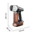 Rowenta Iron Steamer for Clothes, 3in1 Hand Held Steamers, Clothing Steamer, Ironing, 7.1 Oz Tank, 1875 Watts, Black & Copper Rowenta Iron Steamer for Clothes, 3in1 Hand Held Steamers, Clothing Steamer, Ironing, 7.1 Oz Tank, 1875 Watts, Black & Copper