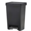 Rubbermaid Premier Series II Step-on Trash Can for Home and Kitchen, for Home/Kitchen/Hotel/Lobby/Office