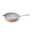 Caraway Non-Stick Stir Fry Pan - 12” Wok-Inspired Pan - Free From Forever Chemicals - Stainless Steel Handles - Perracotta