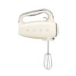 SMEG Cream 50's Retro Style Electric Hand Mixer with Set of Beaters, Set of Dough Hooks and Set of Whisks SMEG Cream 50's Retro Style Electric Hand Mixer with Set of Beaters, Set of Dough Hooks and Set of Whisks