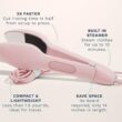 Nori Press Travel Steam Iron - Handheld Iron With Optional Steam Feature - No Ironing Board Required - Pink Nori Press Travel Steam Iron - Handheld Iron With Optional Steam Feature - No Ironing Board Required - Pink