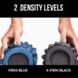 RumbleRoller Extra Firm Textured Muscle Foam Roller Manipulates Soft Tissue Like A Massage Therapist (Black, Compact)