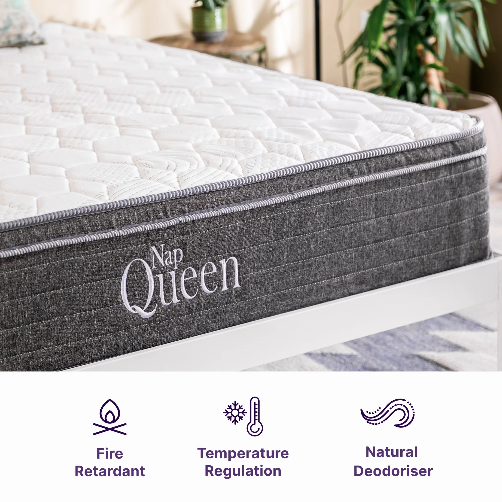NapQueen Victoria 10" Cooling Gel Hybrid Mattress Full NapQueen Victoria 10" Cooling Gel Hybrid Mattress Full - Image 5