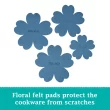 The Pioneer Woman Frontier Speckle 18 Piece Nonstick Aluminum Cookware Set, Blue
