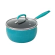 The Pioneer Woman Frontier Speckle 18-Piece Aluminum Cookware Set, Teal