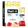 That’s it. Variety, Natural Real Fruit Bar, High Fiber Vegan, Gluten Free Healthy Snack (36 Pack)
