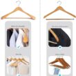 Nature Smile Luxury Natural Wooden Suit Hangers, Wood Coat Hangers, Jacket Outerwear Shirt Hangers - 6 Pack Nature Smile Luxury Natural Wooden Suit Hangers, Wood Coat Hangers, Jacket Outerwear Shirt Hangers - 6 Pack