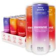 Moment Botanical Soda Soft Drink (Shark Tank) - SPARKLING Non Alcoholic Drinks, Berry Blast, 12-pack