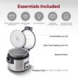 CUCKOO CR-3032 30-Cup (Uncooked), 60-Cup (Cooked) Large Capacity Commercial Rice Cooker & Warmer (Silver/Black)