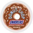The Original Donut Shop Snickers Coffee, Keurig Single Serve K-Cup Pods, Flavored Coffee, 96 Count (4 Packs of 24)