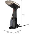 Conair Handheld Garment Steamer for Clothes, Turbo ExtremeSteam 1875W - Black (GS59B)