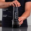 AeroPress Original Coffee and Espresso-style Maker, Barista Level Portable Coffee Maker with Chamber, Plunger, & Filters