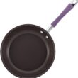 Rachael Ray Cucina Nonstick Cookware Pots and Pans Set, 12 Piece, Lavender Purple