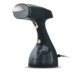 Electrolux Steamer for Clothes, 1500 Watt Portable Handheld Fabric and Garment Steamer with Lint Remover & Fabric Brush, Black