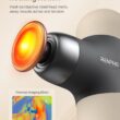 RENPHO Mini Thermal Massager with Heat, FSA HSA Eligible Portable Deep Tissue Percussion Massager, Grey