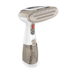 Conair Handheld Garment Steamer for Clothes, Turbo ExtremeSteam 1875W, Portable Handheld Design, White / Champagne