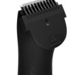 MERIDIAN Body Hair Trimmer for Men, Pubic Hair Trimmer Balls, Body Shaver for Men Groin Safe, Electric Ball Shavers - Onyx