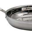 Cuisinart 15 Piece Cookware Set, MultiClad Pro Triple Ply, Silver, MCP-15N