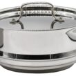 Cuisinart 15 Piece Cookware Set, MultiClad Pro Triple Ply, Silver, MCP-15N