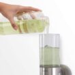 simplehuman Double Wall Mount Shower Pump, 2 x 15 fl. oz. Shampoo and Soap Dispensers, Stainless Steel
