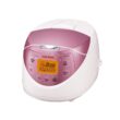 CUCKOO CR-0631F 6-Cup (Uncooked) / 12-Cup (Cooked) Micom Rice Cooker with Nonstick Inner Pot (White/Pink)