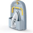 Joseph Joseph Folding Tabletop Ironing Board with Iron Holder, Compact, Space-Saving, Grey/Yellow