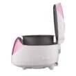 CUCKOO CR-0631F 6-Cup (Uncooked) / 12-Cup (Cooked) Micom Rice Cooker with Nonstick Inner Pot (White/Pink)