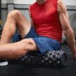RumbleRoller Extra Firm Textured Muscle Foam Roller Manipulates Soft Tissue Like A Massage Therapist (Black, Compact)