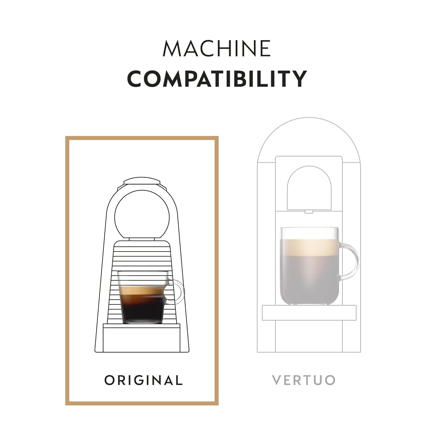 Nespresso Capsules Original Line, Vaniglia, Medium Roast Espresso Coffee, 50 Count Espresso Coffee Pods Nespresso Capsules Original Line, Vaniglia, Medium Roast Espresso Coffee, 50 Count Espresso Coffee Pods - Image 3
