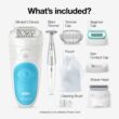 Braun Epilator Silk-épil 5 5-810, Hair Removal Device, Epilator for Women, Shaver & Bikini Trimmer, Cordless, Rechargeable, Wet & Dry Braun Epilator Silk-épil 5 5-810, Hair Removal Device, Epilator for Women, Shaver & Bikini Trimmer, Cordless, Rechargeable, Wet & Dry