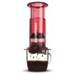 AeroPress Clear Red Coffee Press – 3 In 1 Brew Method Combines French Press, Pourover, Espresso, Red