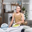 Bartnelli Classic Ironing Board with New Patent Technology, 4 Layer Cover & Pad, Height Adjustable, 4 Premium Steel Legs