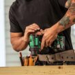 Metabo HPT MultiVolt 18-volt 2-Tool Brushless Power Tool Combo Kit with Soft Case (2-Batteries Included and Charger Included)