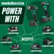 Metabo HPT MultiVolt 18-volt 2-Tool Brushless Power Tool Combo Kit with Soft Case (2-Batteries Included and Charger Included)
