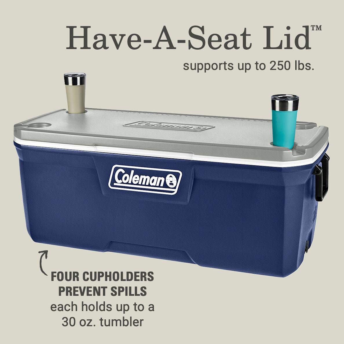 Coleman Classic Series 150-Quart Hard Cooler, Twilight Coleman Classic Series 150-Quart Hard Cooler, Twilight - Image 3